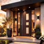 Puerta de exterior modelo 109 en un ambiente